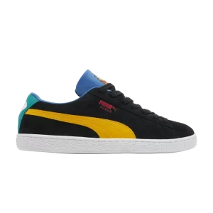 Baskets Puma Garfield x Suede 'Hungry Garfield' Cheddar foncé/Chélidoine/Bleu Vallarta 384182 01