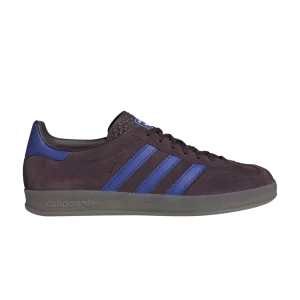 adidas Gazelle Indoor 'Maroon Lucid Blue' Baskets Shade bordeaux/bleu translucide/marron uni IG9980