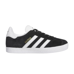 Baskets adidas Gazelle J 'Black Cloud White' Noir/Blanc Nuage/Or Métallique BB2507