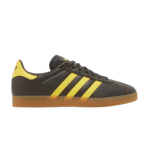 adidas Gazelle 'Shadow Olive Impact Yellow' Baskets Shadow Olive/Shadow Olive/Jaune HQ9873