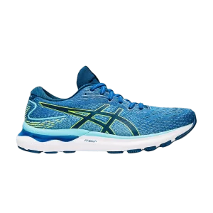 ASICS Gel Nimbus 24 2E Large 'Lake Drive Hazard Green' Lake Drive/Vert Dangereux 1011B361 400