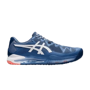 ASICS Gel Résolution 8 2E Large 'Blue Harmony' Harmony Bleu/Blanc 1041A113 404