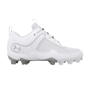 Under Armour Glyde RM GS 'White Metallic Silver' Baskets Blanc/Argent métallisé 3024331 100