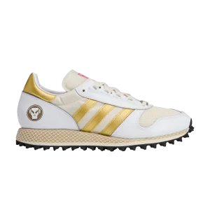 adidas Goldie x Silverbirch SPZL 'White Gold' Baskets Blanc Nuage/Blanc Nuage/Or JI2085