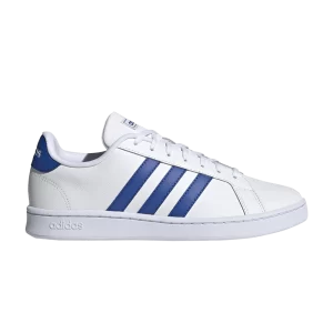 adidas Grand Court 'White Royal Blue' Baskets Blanc Nuage/Bleu Royal/Blanc Nuage H02062