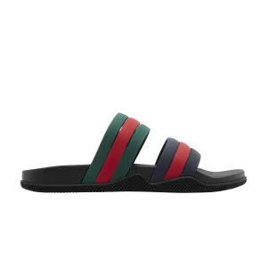 Baskets Gucci Agrado GRG Rubber Slide 'Noir' Noir 692381 J8710 8499