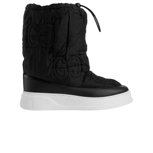 Baskets Gucci Cloth Boot 'Black' Noir 721104 FAAWE 1164