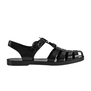 Gucci GG Fisherman Sandal 'Noir' Baskets Noir 674132 JFM00 1000