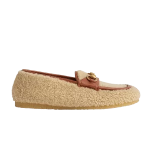 Gucci Horsebit Loafer 'Laine Mérinos Ivoire' Baskets Ivoire 716017 AAA2I 9544