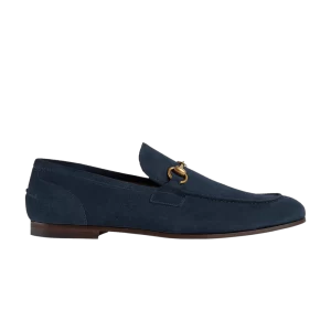 Baskets Gucci Jordaan Loafer 'Blue Suede' Bleu 406994 CH000 4009