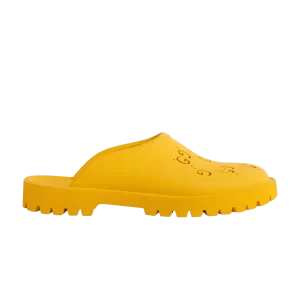 Gucci Slip On Sandal 'Jaune' Baskets Jaune 655517 JFB00 7013