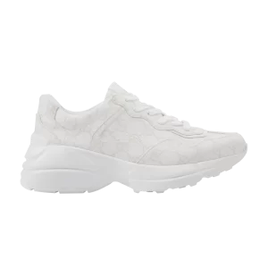 Gucci Wmns GG Rhyton 'Blanc' Baskets Blanc 737899 KGD00 9000