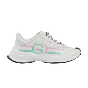 Gucci Wmns Run Sneaker 'Blanc Rose Turquoise 'Blanc/Rose/Turquoise 734904 UHH20 9014