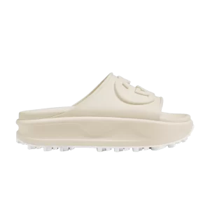 Gucci Wmns Slide Sandal 'Off White' Baskets Blanc 692845 JF000 9110