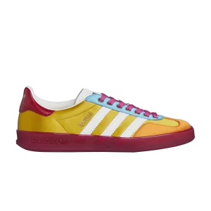 Baskets adidas Gucci x Wmns Gazelle 'Jaune Blanc Rouge' Jaune/Blanc/Rouge HQ7083