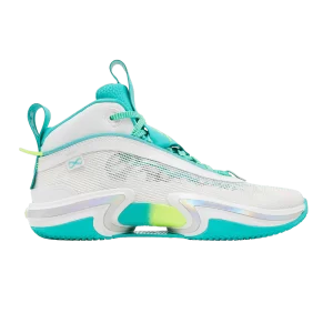 Guo Ailun x Air Jordan 36 GS 'Global Game' Baskets Blanc/Til/Vert Lime DM0795 107