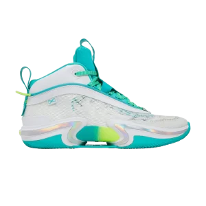 Guo Ailun x Air Jordan 36 PF 'Global Game' Baskets Blanc/Til/Vert Lime DM0796 107