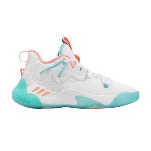 adidas Harden Stepback 3 'The Bahamas' Baskets Blanc Nuage/Ray Orange/Écru Shade GW4215