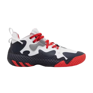 adidas Harden Vol. 6 'Encre Légende Blanc Vif Rouge' Blanc Nuage/Rouge Vif/Encre Légende GV9081