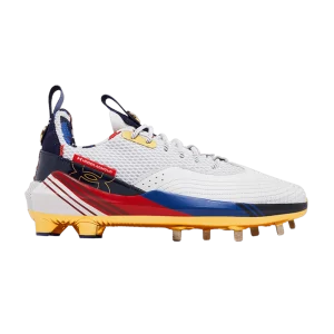 Under Armour Harper 7 Low ST 'USA' Baskets Blanc/Midnight Fleet 3025645 100