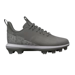 Under Armour Harper 7 Low TPU GS 'Gris Blanc' Baskets Baseball gris/Blanc 3025596 101