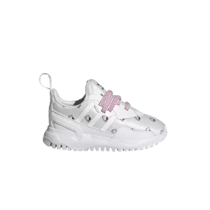 Baskets adidas Hello Kitty x Originals Flex I 'Allover Print' Blanc nuage/Rouge vif/Noir GX9264