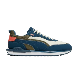 Puma Helly Hansen x City Rider 'Intense Blue White Asparagus' baskets Bleu intense/Blanc asperge 382338 01