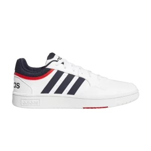 adidas Hoops 3.0 Low 'White Vivid Red' Blanc Nuage/Encre Légende/Rouge Vif GY5427