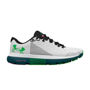 Under Armour HOVR Infinite 4 Blanc Tourmaline Sarcelle Blanc/Tourmaline sarcelle 3024897 101