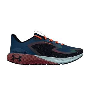 Under Armour HOVR Machina 3 Storm 'Petrol Blue Orange' Noir/Bleu pétrole 3025797 001