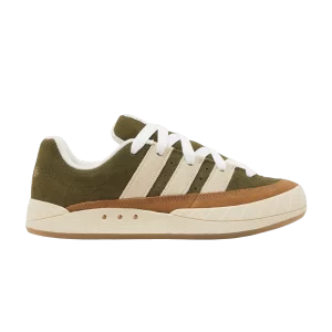 adidas Human Made x Adimatic 'Dust Green Cream White' Baskets Vert poussière/Blanc crème/Marron désert HP9914