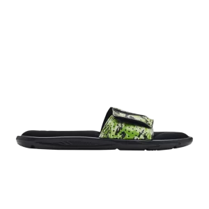 Under Armour Ignite 6 Graphic Strap Slide 'Black Green Citrine Camo' Noir/Vert Citrine 3024450 001