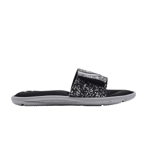 Under Armour Ignite 6 Graphic Strap Slide 'Black Mod Grey' Noir/Mod Gris 3024450 007