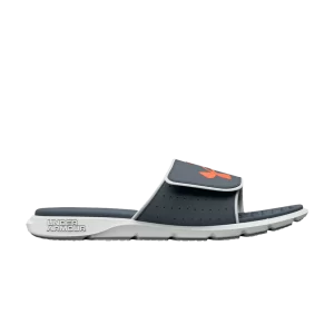 Under Armour Ignite 7 Slide GS 'Gravel Orange' Gravel/Gris Brouillard 3026036 100