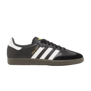 Baskets adidas IRAK x Samba 'Black Gum' Noir/Blanc Nuage/Bubble Gum GX4041