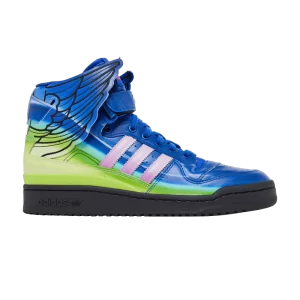Baskets adidas Jeremy Scott x Forum Wings 4.0 'Motorsport' Bleu gras/Rose choquant/Rose clair GY4421