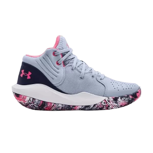 Under Armour Jet '21 GS 'Oxford Blue' Baskets Midnight Fleet 3024794 401