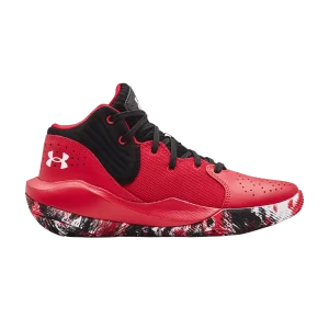 Under Armour Jet '21 GS 'Red Black Camo' Baskets Rouge/Noir 3024794 600