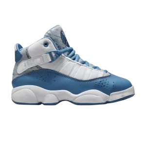 Air Jordan 6 Rings PS 'White Dutch Blue' Blanc/Bleu Hollandais DM8955 100