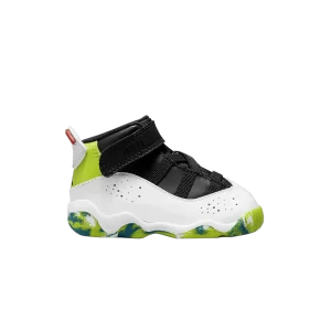 Air Jordan 6 Rings TD 'His Airness' Noir/Team Orange/Kumquat/Blanc 942780 038
