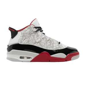 Air Jordan Dub Zero GS 'Varsity Red' 2022 Blanc/Noir/Gris neutre/Vrai rouge DV1360 160