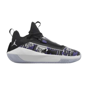 Air Jordan Jumpman Hustle PF 'Dark Concord' Concord foncé/Blanc/Noir/Gris fer AQ0394 500