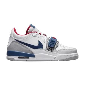 Air Jordan Legacy 312 Low GS 'Blanc French Blue' Blanc/Gris loup/Rouge université/Bleu français CD9054 104