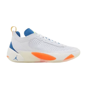 Air Jordan Luka 1 Next Nature PF 'Habitat' Baskets Gris football/Marina bleu foncé/Voile/Volt DR9829 074