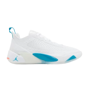 Air Jordan Luka 1 PF 'Legend of 7' Blanc/Argent Métallique/Neo Turquoise DN1771 104