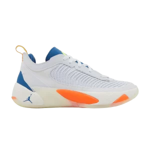 Air Jordan Luka 1 Next Nature 'Habitat' Baskets Football gris/Volt/Marina bleu foncé/Voile DR9830 074