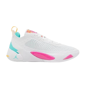 Air Jordan Luka 1 'Imaginarium' Baskets Blanc/Rose Feu/Turquoise Dynamique DN1772 164