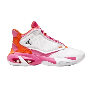 Air Jordan Max Aura 4 GS 'Blanc Safety Orange Pinksicle' Blanc/Orange sécurité/Pinksicle DV0490 168