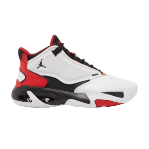 Air Jordan Max Aura 4 'Blanc Noir University Red' Blanc/University Rouge/Noir DN3687 106