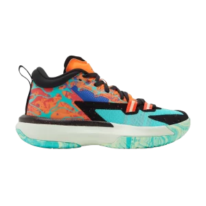 Air Jordan Zion 1 GS 'Project Z' Cône/Hypernéphrite/Violet persan/Noir DA3131 800
